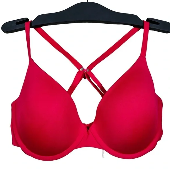 PINK VICTORIA’S SECRET Wear Everywhere Push-Up T-Shirt Bra - Picture 1 of 8
